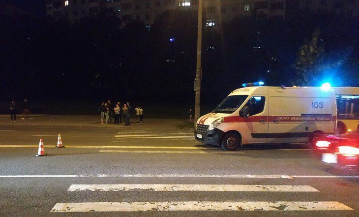 В Минске девушка сбила двух пешеходов на переходе