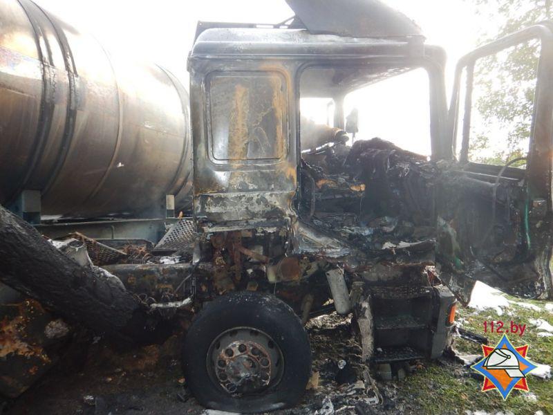 Пожарные спасли Новополоцк от взрыва цистерны со сжиженным газом