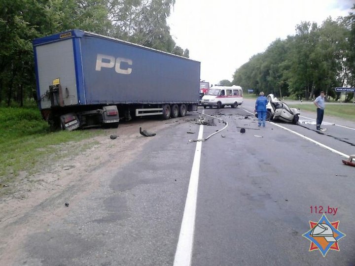 Смертельное ДТП с участием фуры произошло в Могилевском районе‍