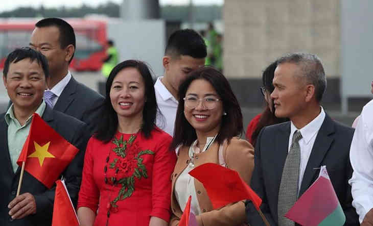 В Беларусь прилетел президент Вьетнама Чан Дай Куанг