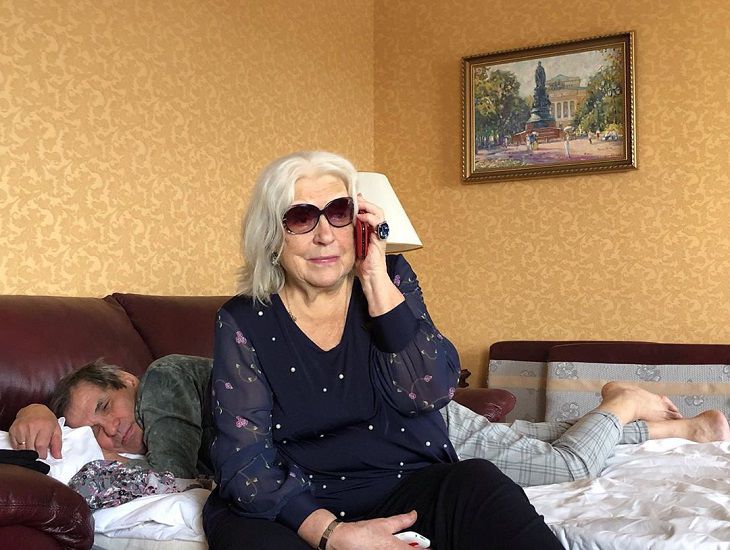 Бари Алибасов показал постельное фото с Лидией Федосеевой-Шукшиной