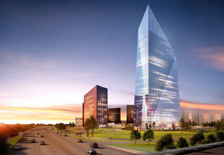 Римашевский о долгостроях столицы: «Газпром центр» завершат в 2020 году, «Магнит Минска» – в 2021 году