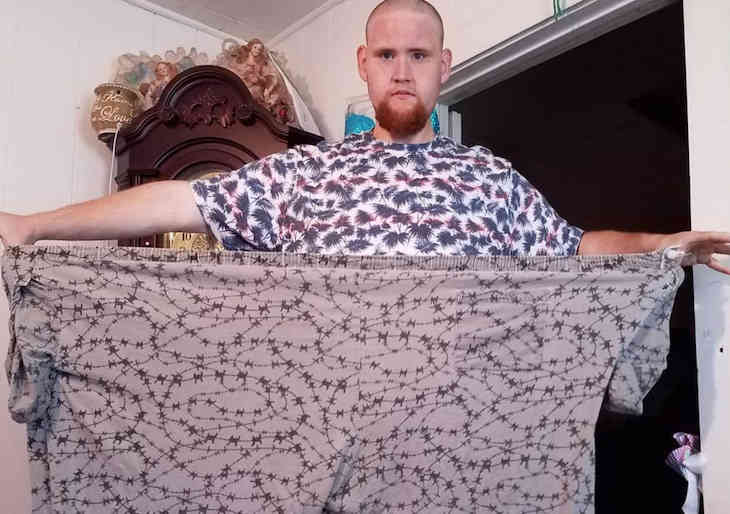 Парень узнал, что через полгода умрёт, но он похудел на 273 кг Парень узнал, что через полгода умрёт, но он похудел на 273 кг