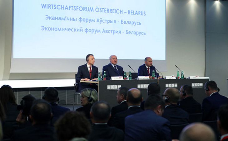 Лукашенко в Австрии: «Меня тут многие журналисты, политики упрекали: да у вас авторитаризм, диктатура»