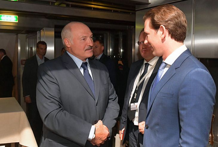 Лукашенко в Вене встретился за ужином с Курцем и австрийскими бизнесменами
