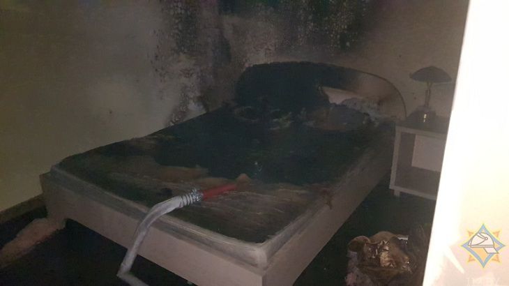 В Бресте на вокзале загорелась комната отдыха