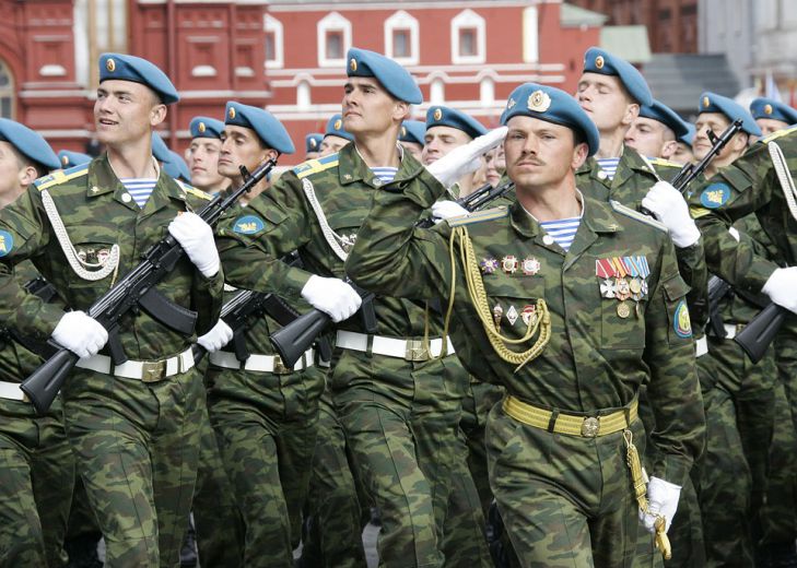 военный парад, ВДВ России