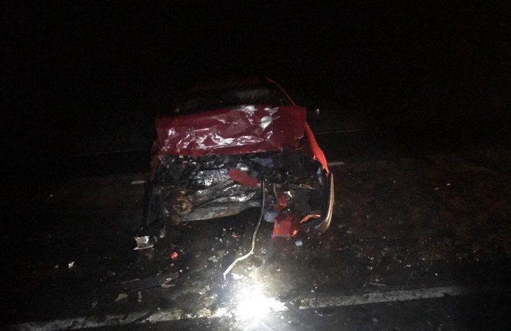 Автомобили всмятку. Страшное лобовое столкновение под Брестом авто