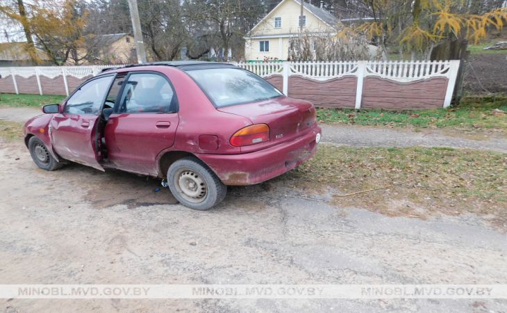 В Молодечненском районе пьяный сельчанин ехал на угнанном авто за спиртным