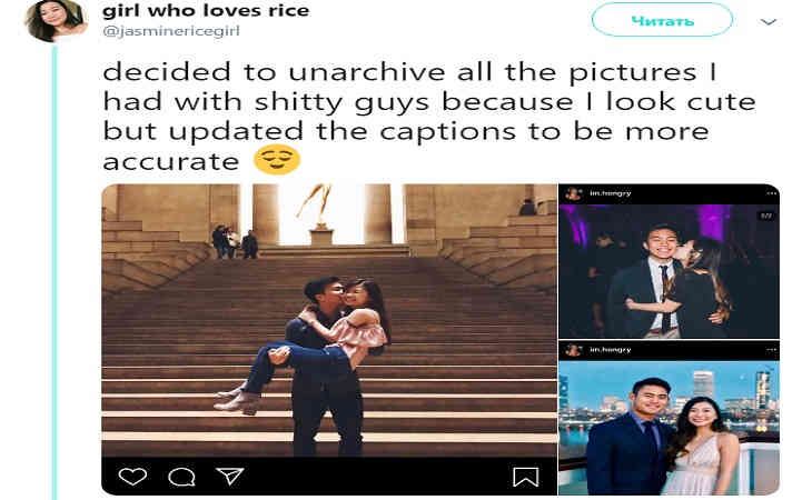 Девушка придумала крутой способ мстить бывшим, используя старые совместные фото