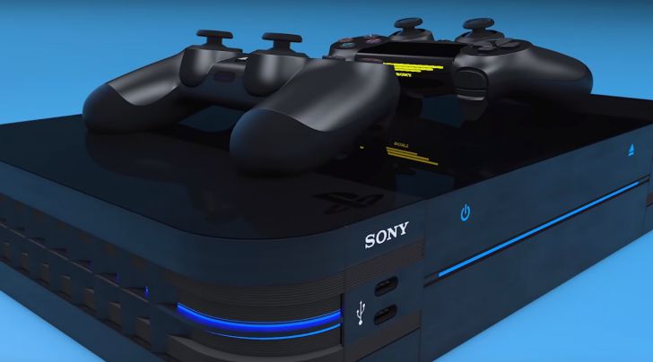 модель консоли PlayStation 5