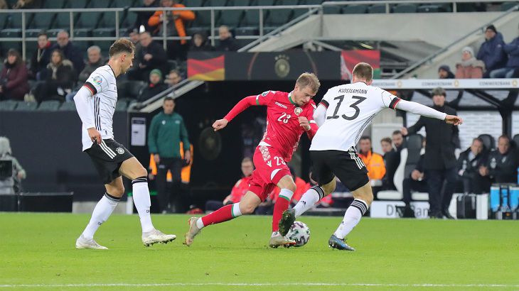 Беларусь сыграла последний матч в отборе к ЕВРО-2020 с Германией