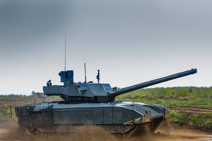 Стали известны сроки поступления в ВС России танка Т-14 «Армата»