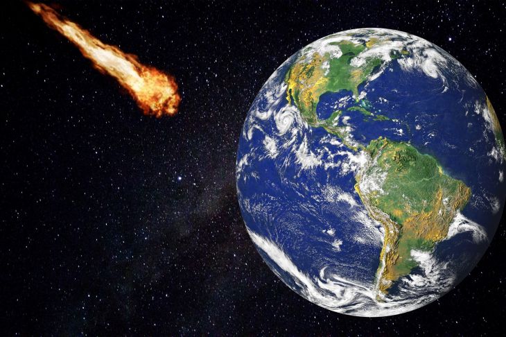 Неизвестный астероид приближается к Земле