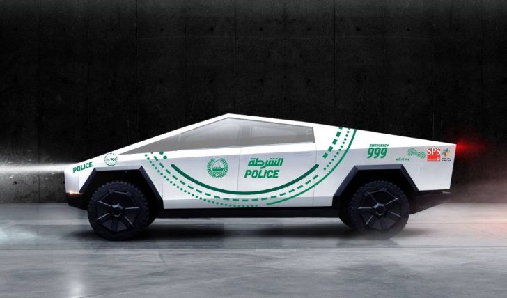 полицейский автомобиль Tesla