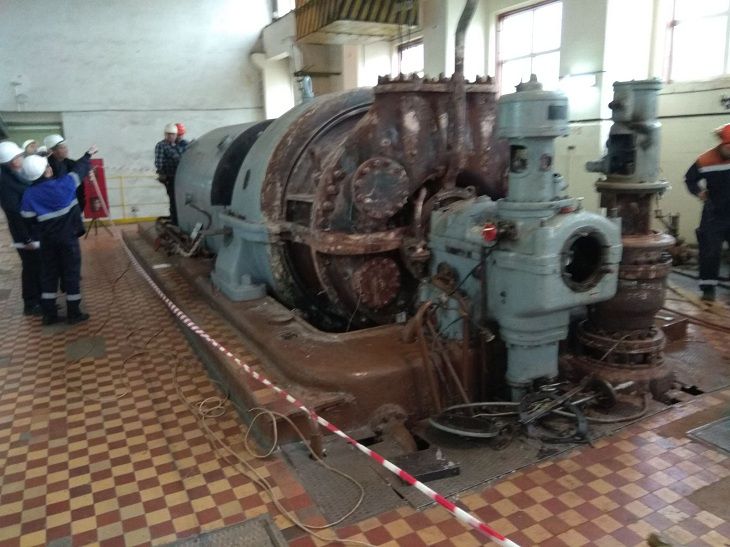 На Минской ТЭЦ-2 демонтируют старое оборудование. Ему более 80 лет На Минской ТЭЦ-2 демонтируют старое оборудование. Ему более 80 лет