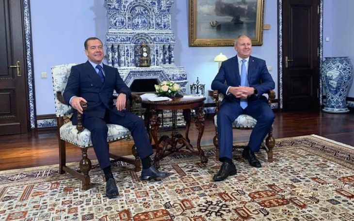 Медведев сообщил Румасу, что в России нет антибелорусских элементов