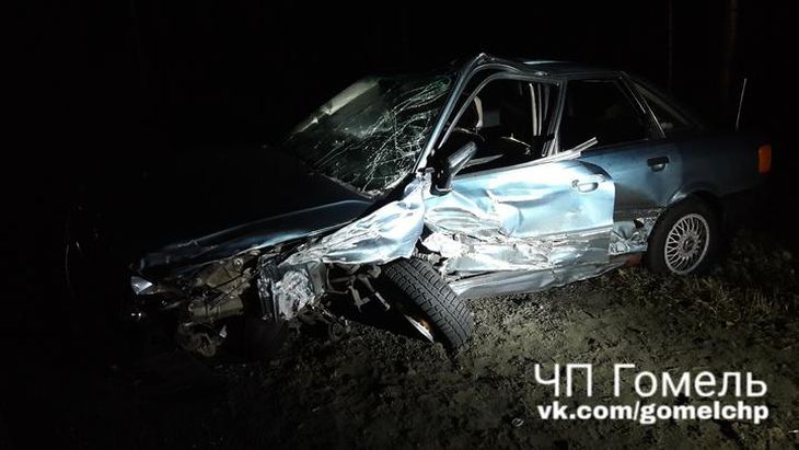 На Черниговской трассе под Гомелем серьезная авария: пострадали люди 