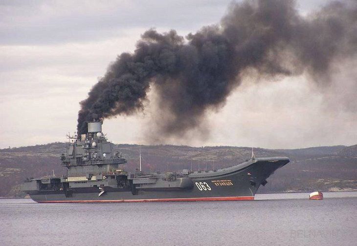 Пожар на крейсере «Адмирал Кузнецов»: количество пострадавших возросло до 12