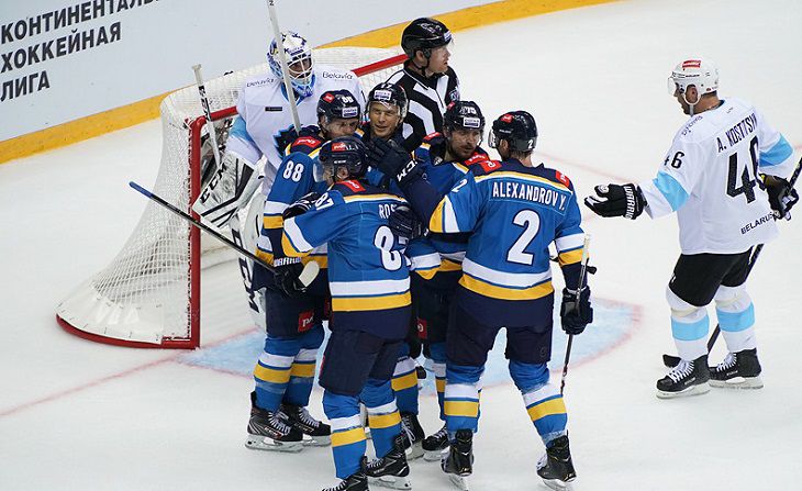 КХЛ. Минское «Динамо» потерпело четвертое поражение подряд, уступив «Сочи» на выезде