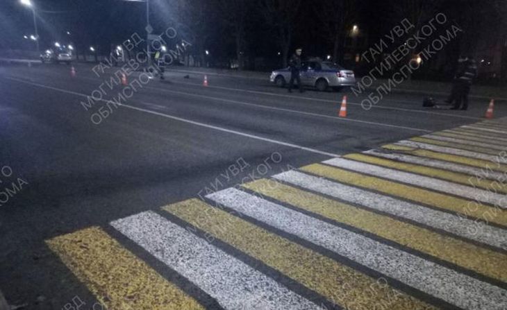 В Могилеве на переходе Audi насмерть сбила пешехода