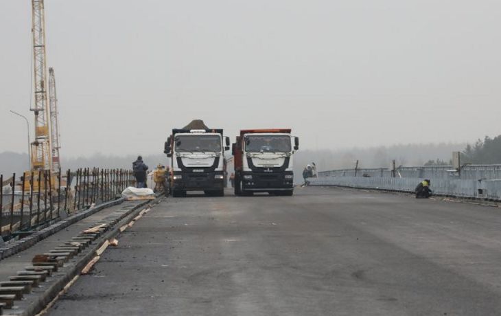 Движение по мосту через реку Сож открыли в Славгородском районе