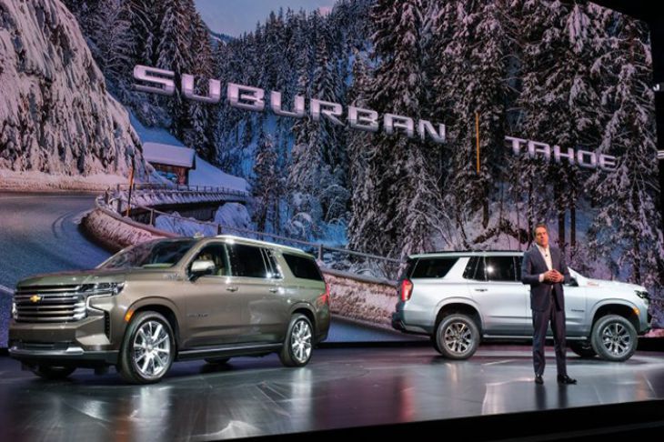Chevrolet представил новое поколение Tahoe и Suburban