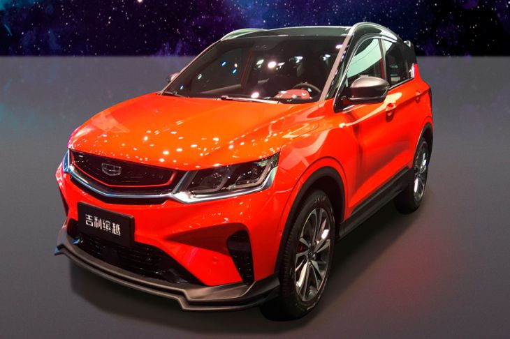 Geely Coolray сойдет с конвейера «БелДжи» в 2020 году