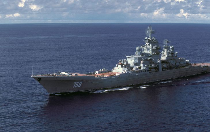 российский атомный крейсер Орлан