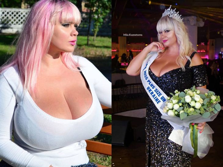 Модель из Киева решила стать боксером, сделав ставку на 13-й размер груди