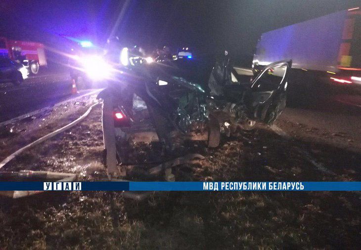Смертельное ДТП на трассе Минск – Брест: погибла женщина, трое пострадавших