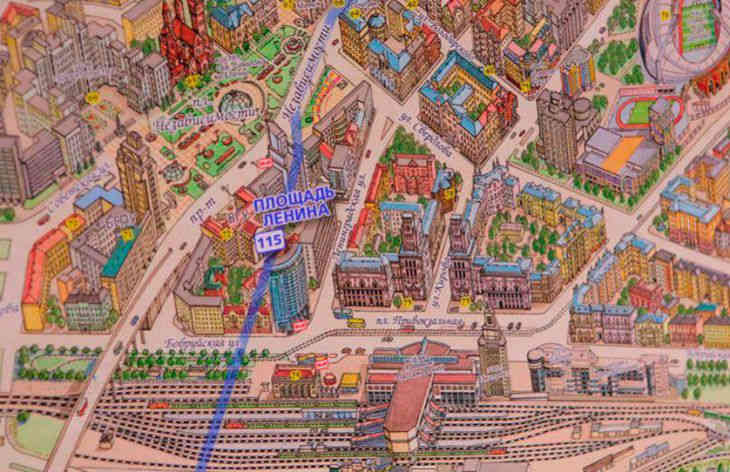 В метро Минска появятся 3D-карты с достопримечательностями столицы