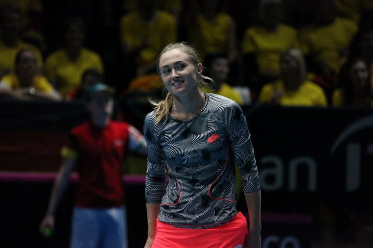 Александра Саснович улучшила позиции в рейтинге WTA Александра Саснович улучшила позиции в рейтинге WTA