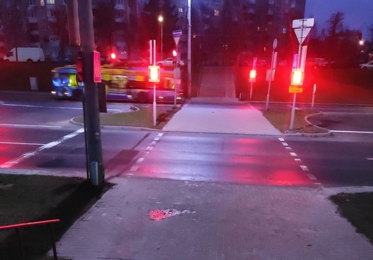 В Гродно автомобиль сбил девушку: ГАИ разыскивает водителя 