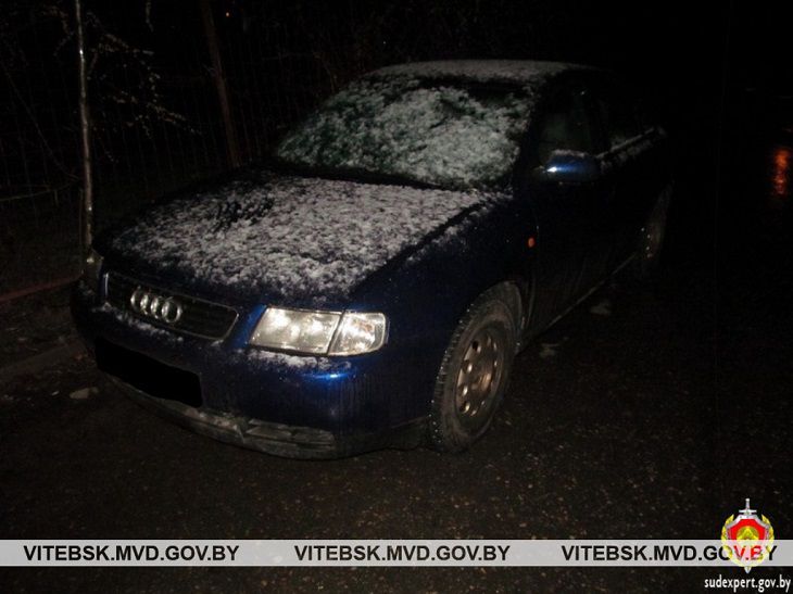 В Витебске 17-летний студент попрыгал на чужой машине и стал фигурантом уголовного дела автомобиль
