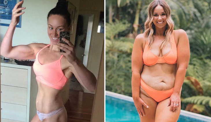 Не худая, но счастливая. Фитнес-блогер показала, как изменилась за шесть лет фигура