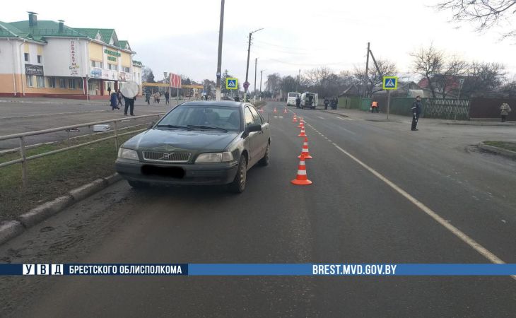 В Пинске легковушка сбила на зебре пешехода – он погиб В Пинске