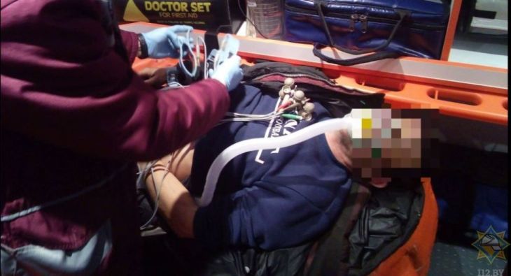 Спасатели предотвратили розовую смерть в Орше и спасли мужчине жизнь Орша