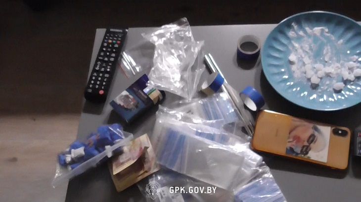 В Минске поймали парня с 1 кг особо опасных психотропов психотропы