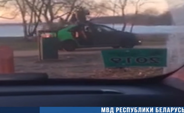 на Минском море