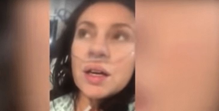 «Если думаете, что у вас есть шанс, посмотрите на меня». Больная COVID-19 записала обращение к людям фото