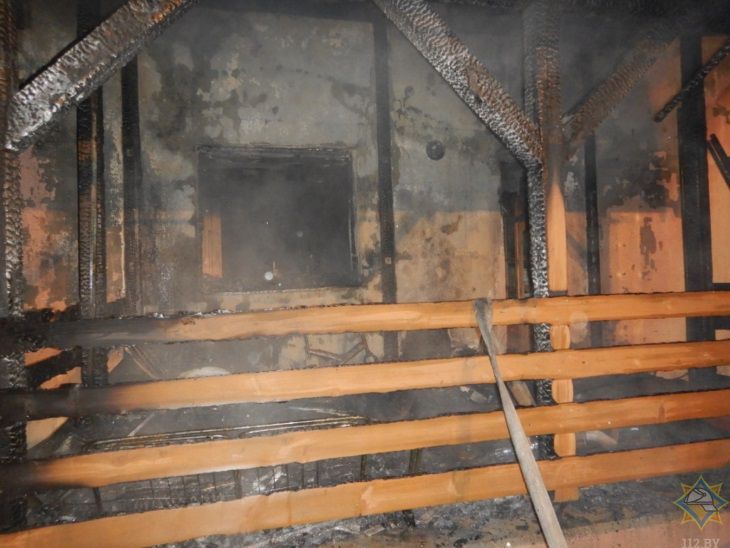 В Могилеве загорелся один из домов детской деревни пожар