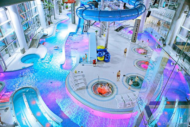 В Минске аквапарк «Лебяжий» закрывается с 6 апреля на профилактику аквапарк