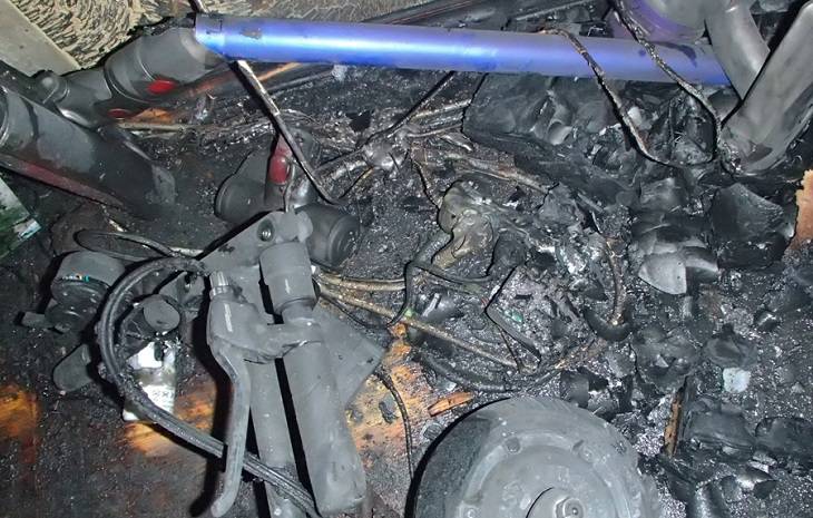 Пожар в пятиэтажке в Минске: взорвался электросамокат пожар