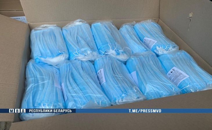 В Беларуси выявлены «серые» схемы продажи медицинских масок медицинских масок
