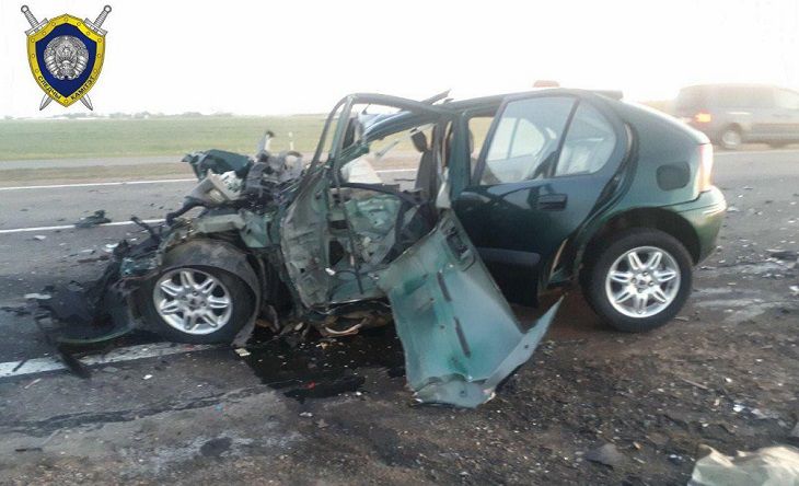 Три человека погибли в жуткой аварии на трассе М5 в Пуховичском районе