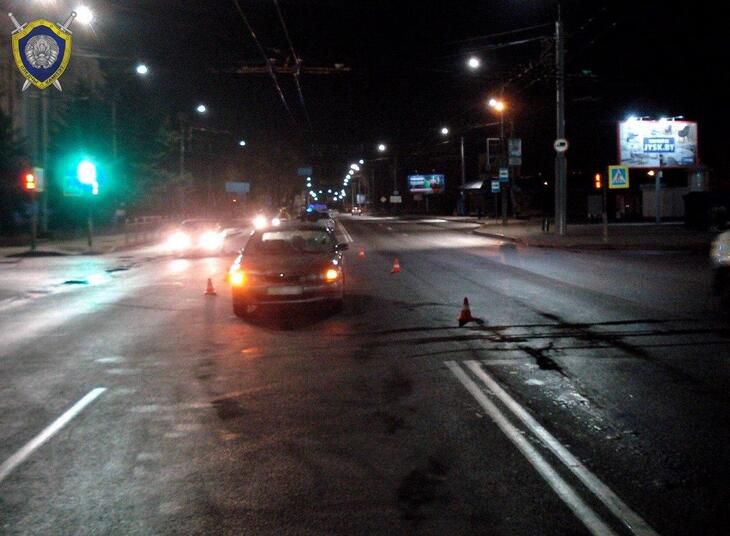 ДТП в Могилеве: нетрезвый пешеход изображал на дороге регулировщика авария