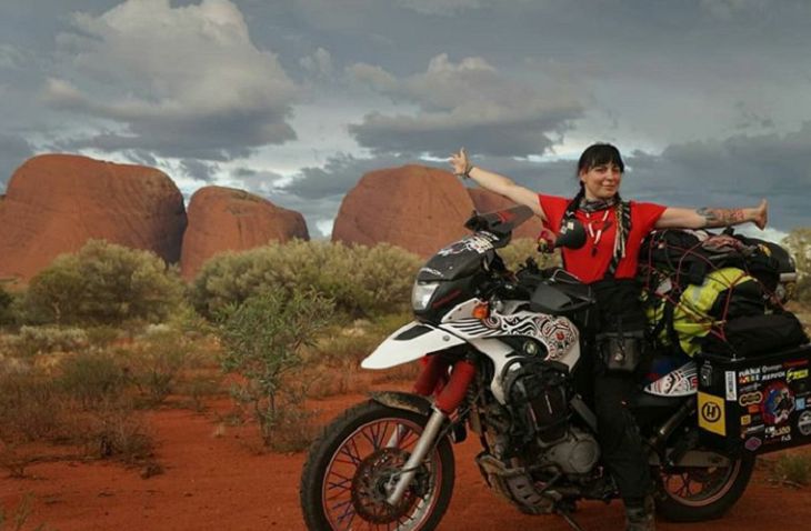 «4 кражи и 77 дней строгого карантина». Минчанка рассказала о кругосветном путешествии на мотоцикле «4 кражи и 77 дней строгого карантина». Минчанка рассказала о кругосветном путешествии на мотоцикле