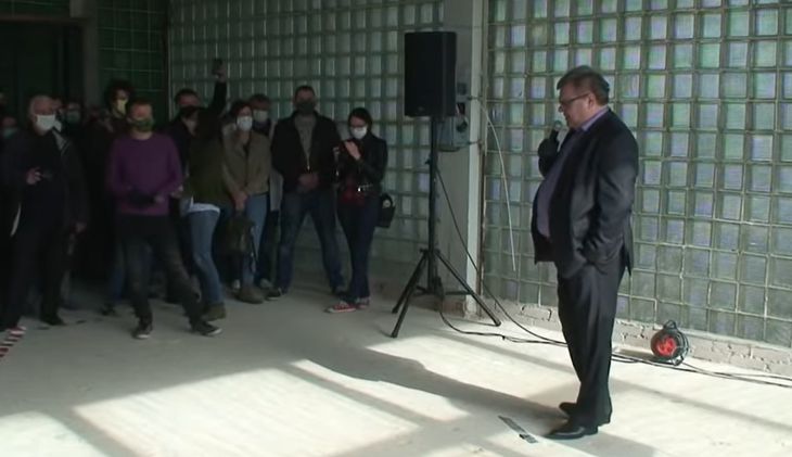 Виктор Бабарико провел пикет в Витебске Виктор Бабарико провел пикет в Витебске