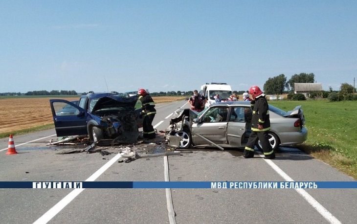 Лобовое ДТП в Горецком районе: водитель погиб, три человека в больнице